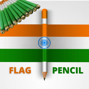 Flag Pencil Flag Pencil