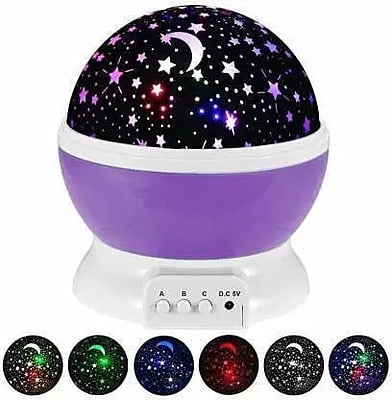 Romantic Sky Star Master Night Light Projector Children Kids Baby Sleep Lighting USB Lamp