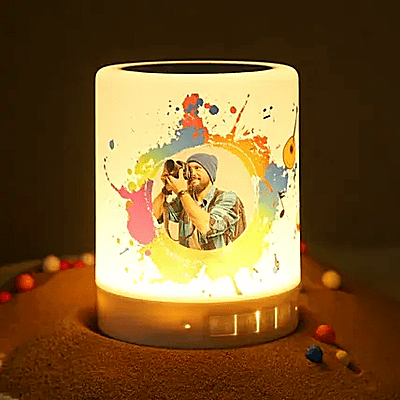 Personalised Bluetooth LED Speaker - Spotlight Gifts